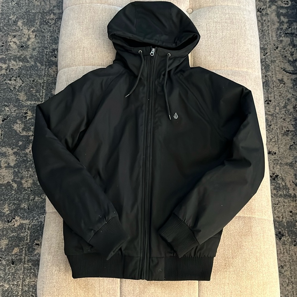 Volcom men’s hooded jacket size smalll